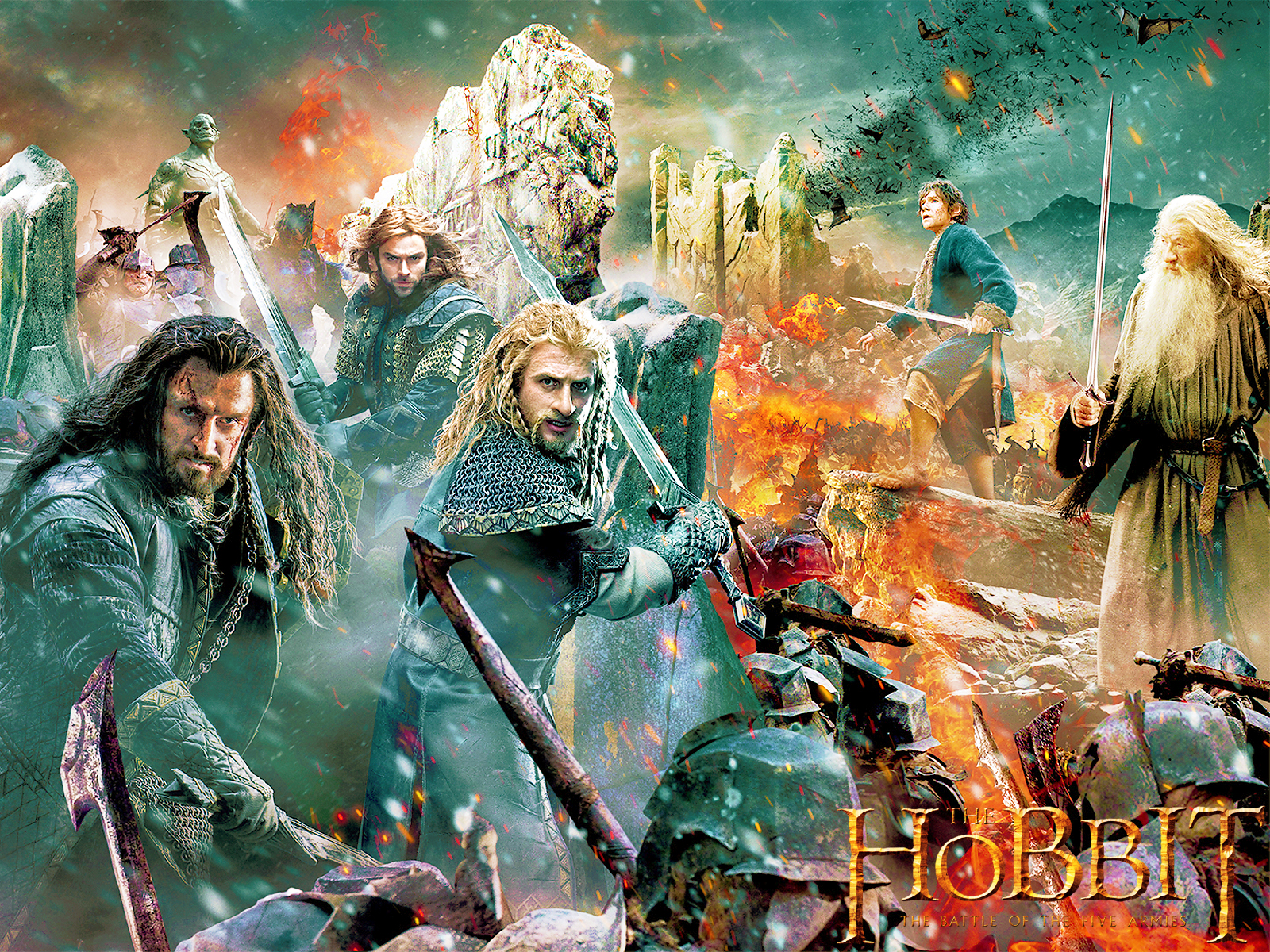 The hobbit the battle of the five armies wallpapers