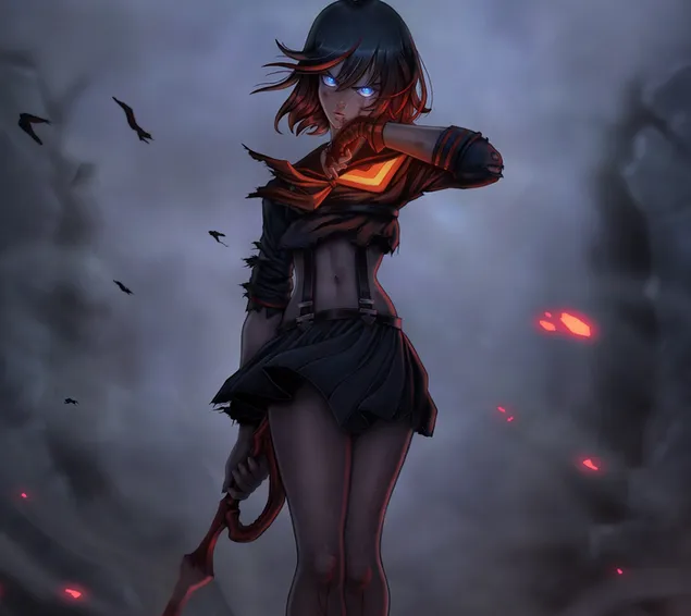 Most downloaded kill la kill wallpapers kill la kill for iphone desktop tablet devices and also for samsung and xiaomi mobile phones page