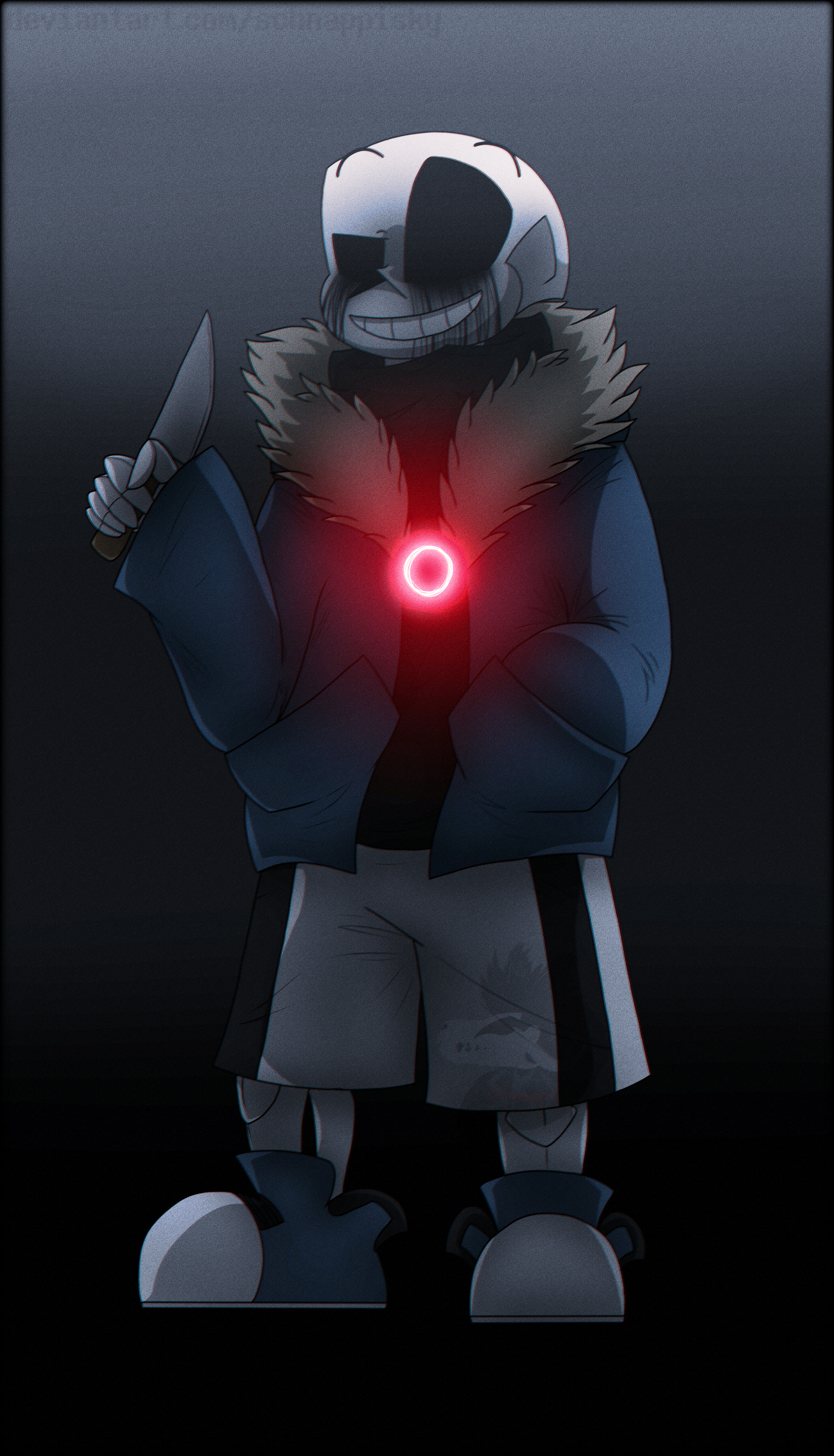 Killer sans wallpaper by sanslovesketchup - Download on ZEDGE™