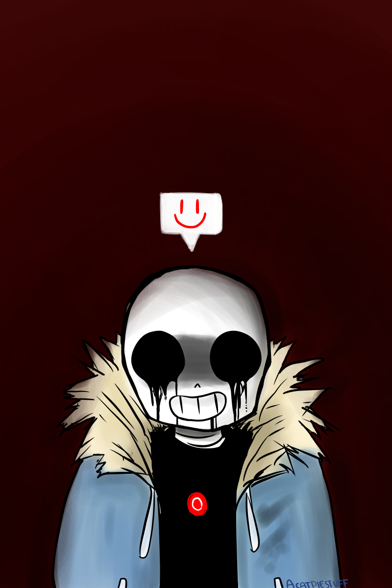 Killer sans wallpaper by sanslovesketchup - Download on ZEDGE™