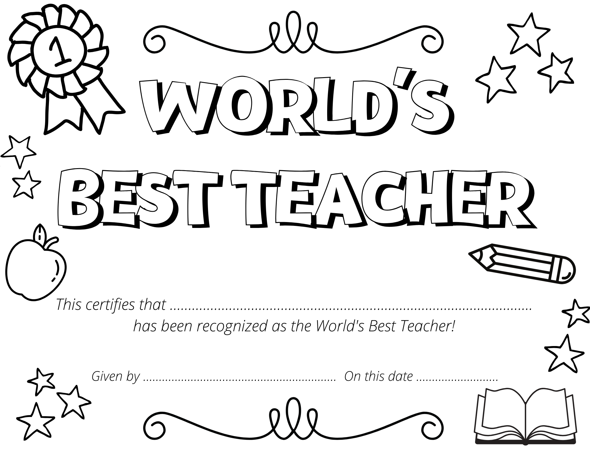 Free printable coloring pages for teacher appreciation