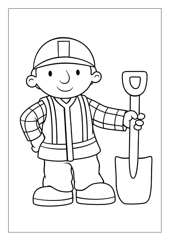Bob the builder coloring pages printable coloring sheets