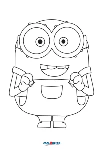 Free printable minion coloring pages for kids