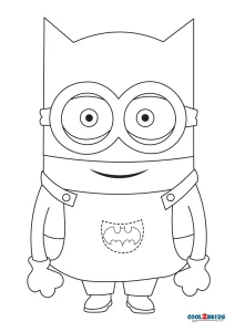 Free printable minion coloring pages for kids