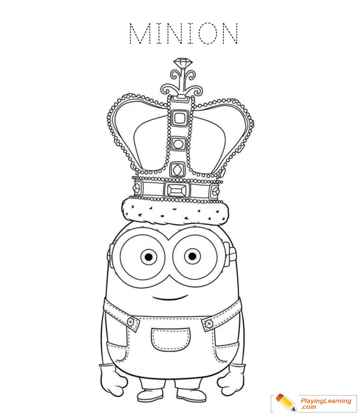 Minions coloring page free minions coloring page