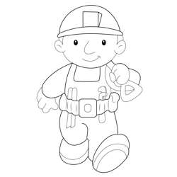 King bob coloring pages for kids