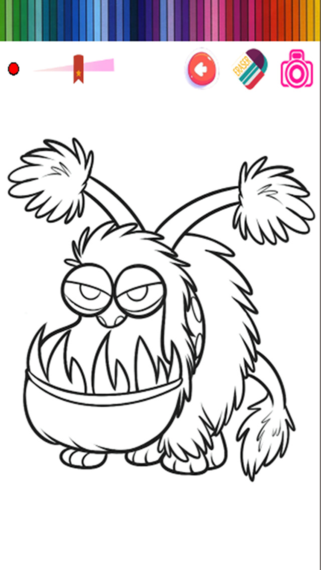 Coloring page for minions king bob edition apps