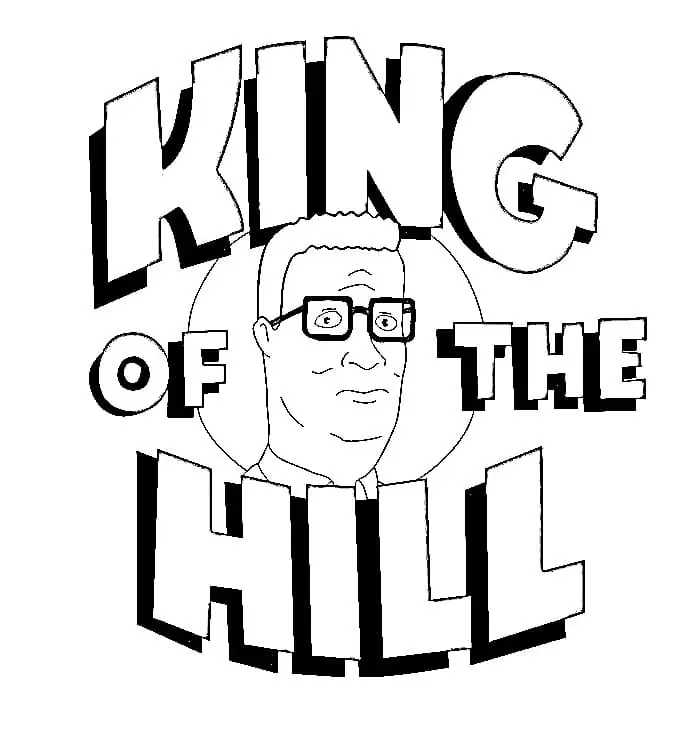 King of the hill malvorlagen