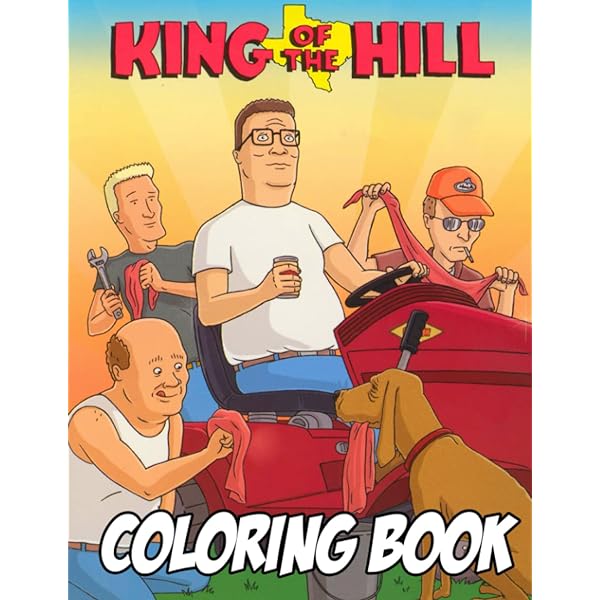 King coloring book creativity a collection of perfection the original hill creative adults with exclusive images schimscheiner joel books