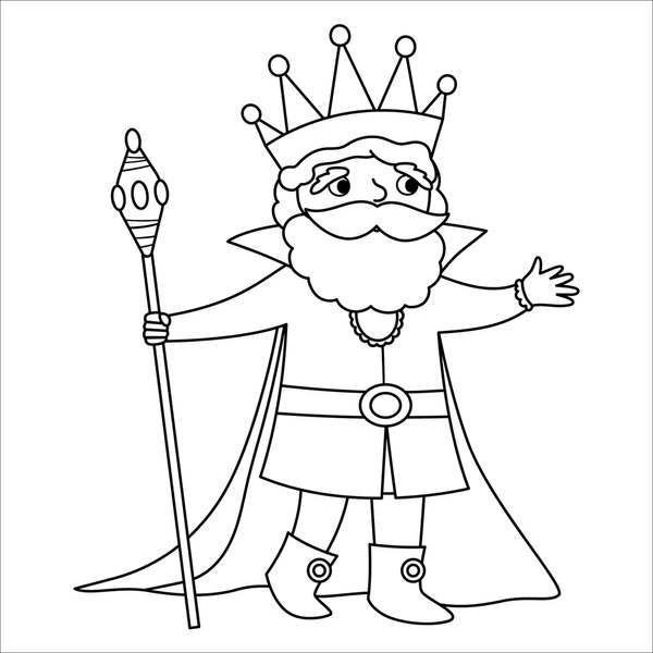Thousand childs drawing king royalty