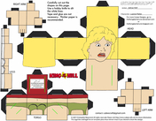 King of the hill toys free printable papercraft templates