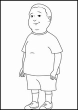 Coloring pages king of the hill l