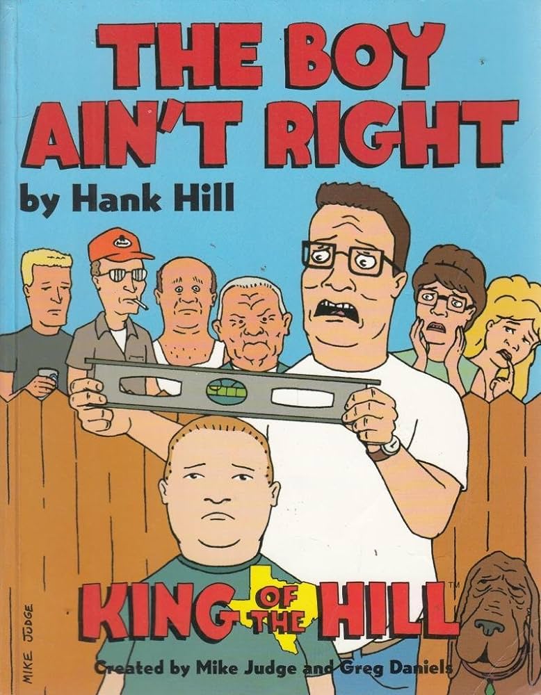 King of the hill judge mike daniels greg books
