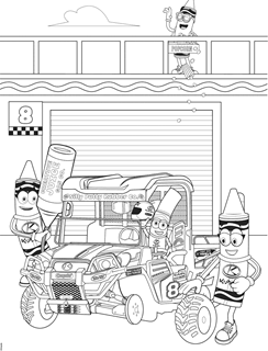Cars free coloring pages