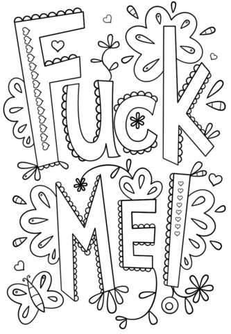 Fuck me coloring page free printable coloring pages