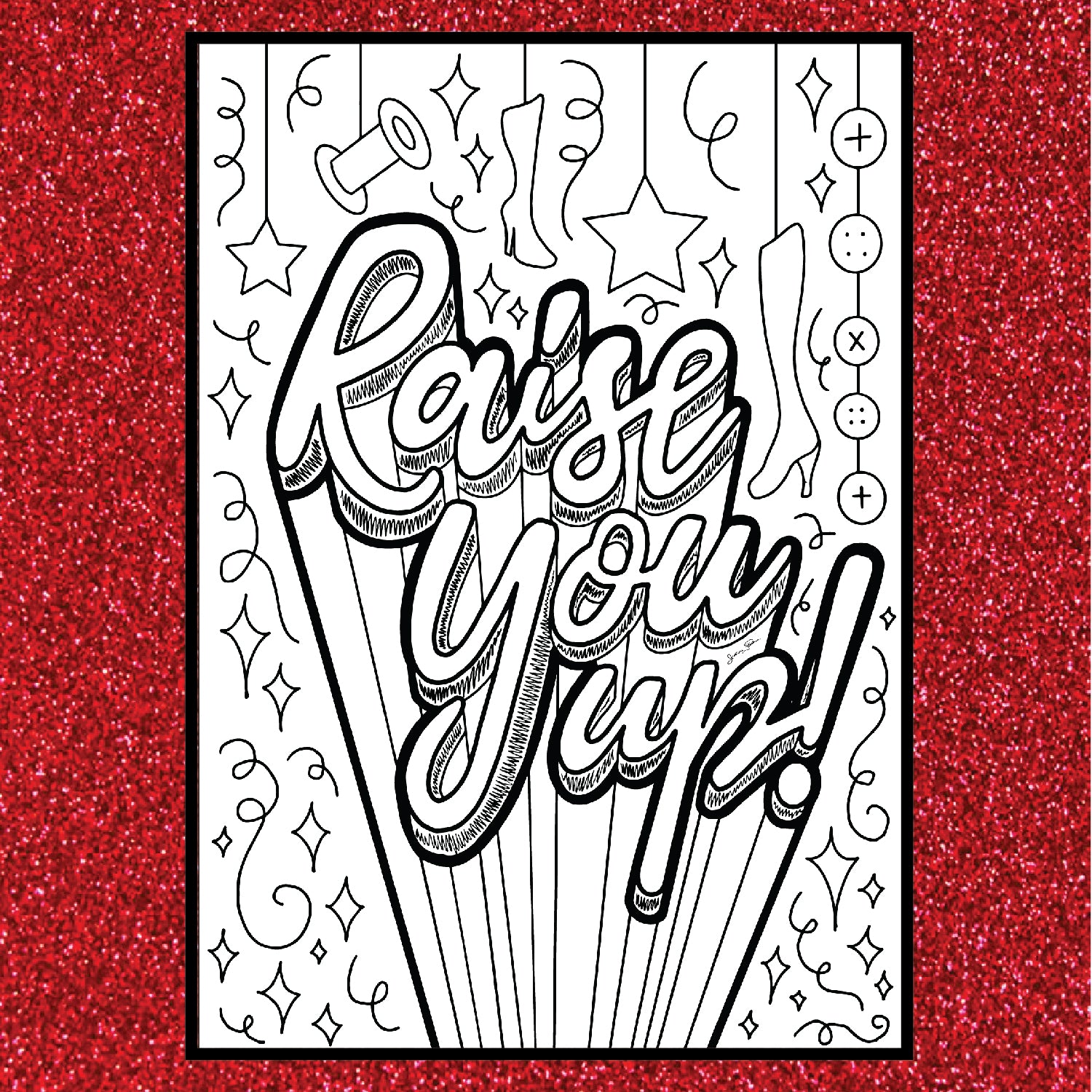 Kinky boots raise you up â digital download â coloring pages coloring broadway