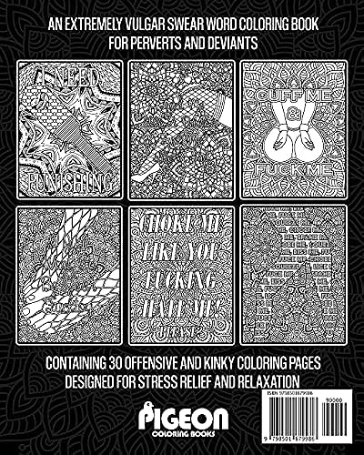 An adult coloring book for perverts an extremely vulgar coloring book for perverts and deviants containing offensive and kinky coloring pages designed for stress relief and relaxation in arabia
