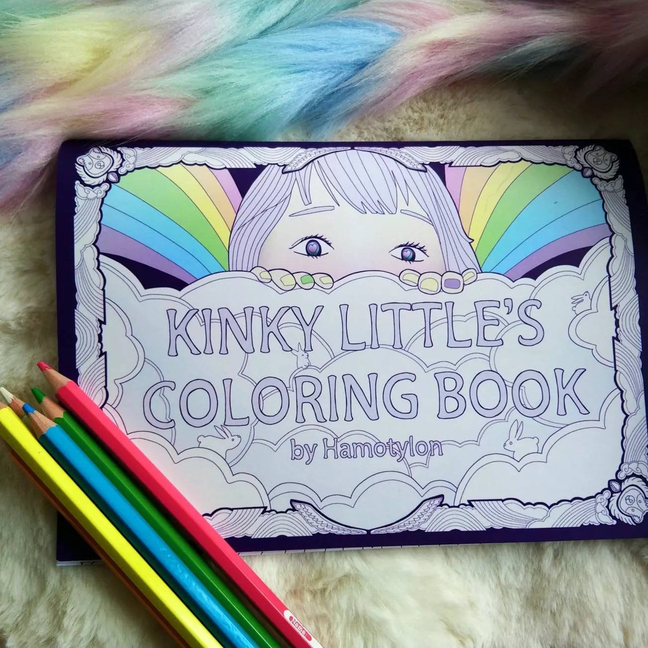 Kinky littles coloring book eng version