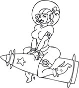 Kinky coloring pages free printable pictures