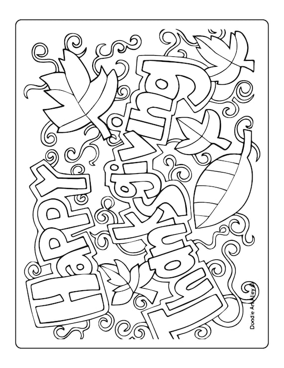 Adult coloring page thanksgiving pages printable adult coloring pages growth mindset coloring pages printable coloring pdf