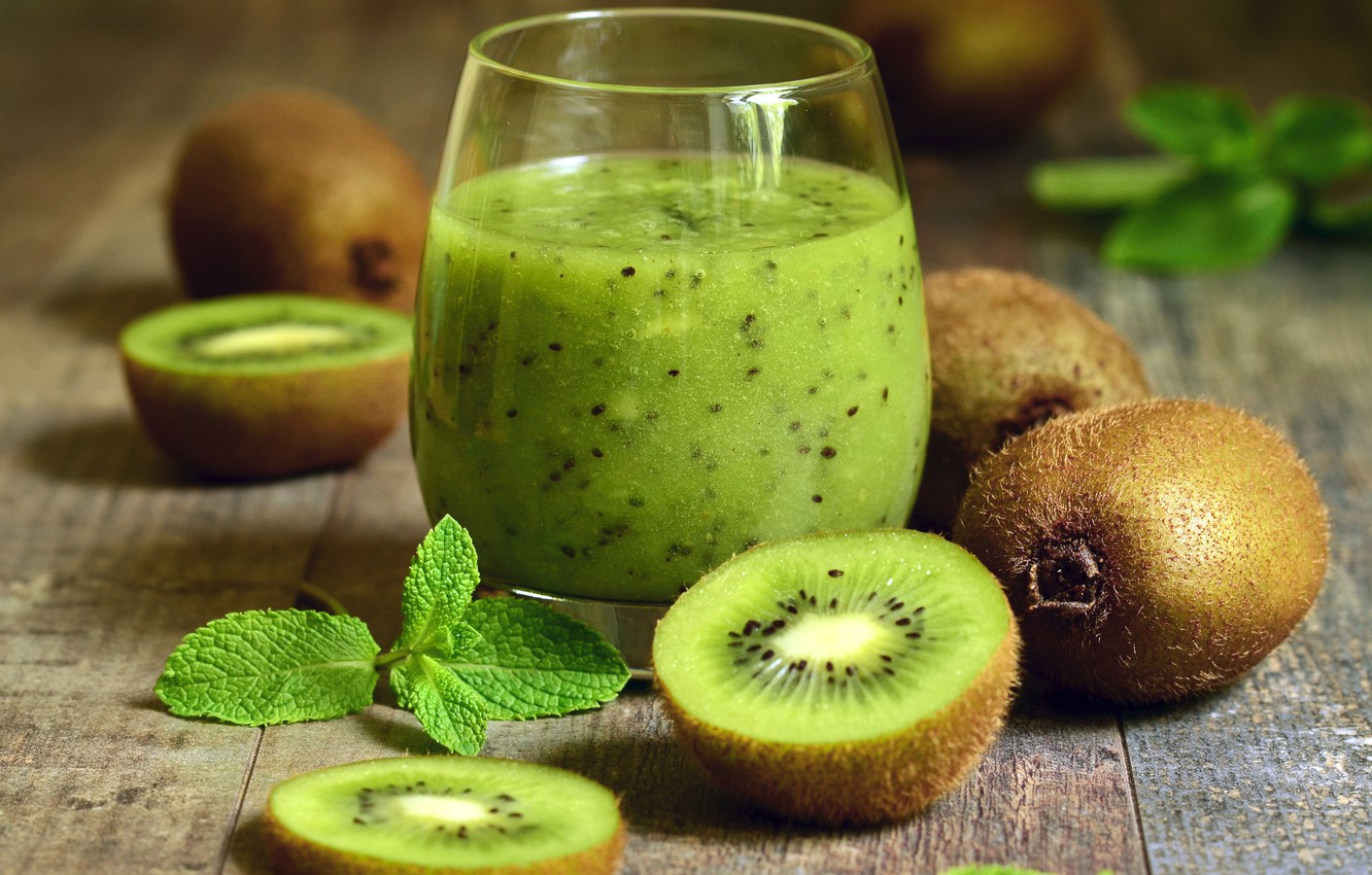 Wallpaper glass kiwi juice drink fresh images for desktop section ðµðð