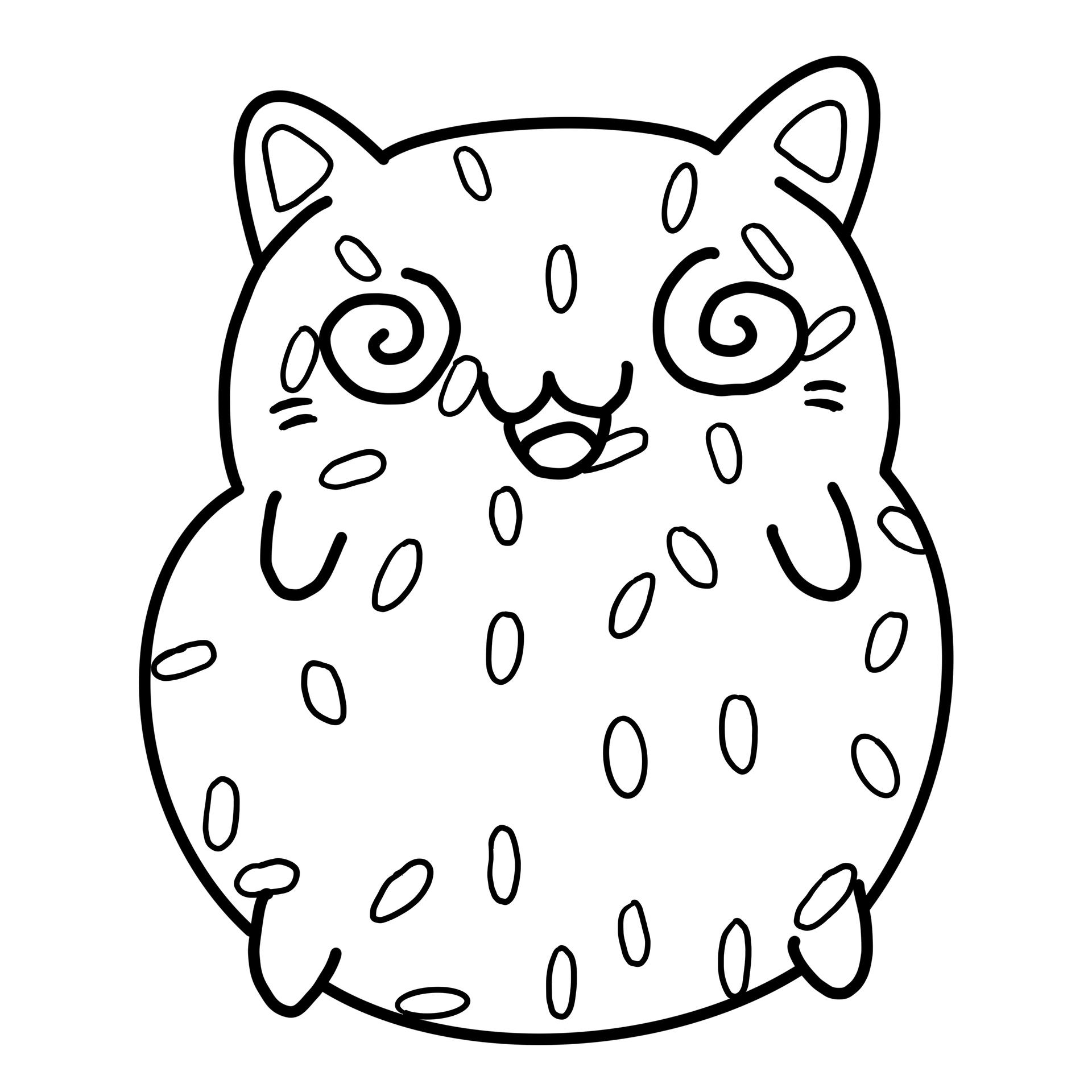 Kleptocats sprinkle coloring page by goomba on