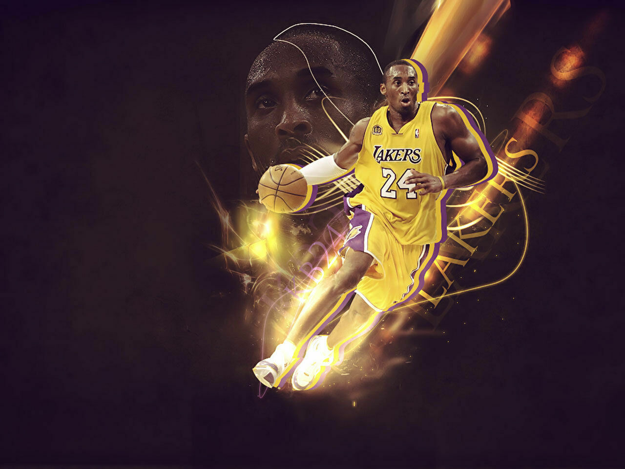 Kobe bryant basketball nba new art print poster wall picture a
