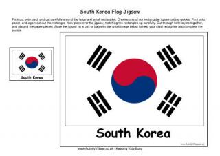South korea flag louring page