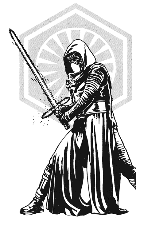 Kylo ren coloring pages