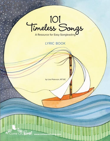 Timeless songs lyric book a resource for easy songleading by eonletssing
