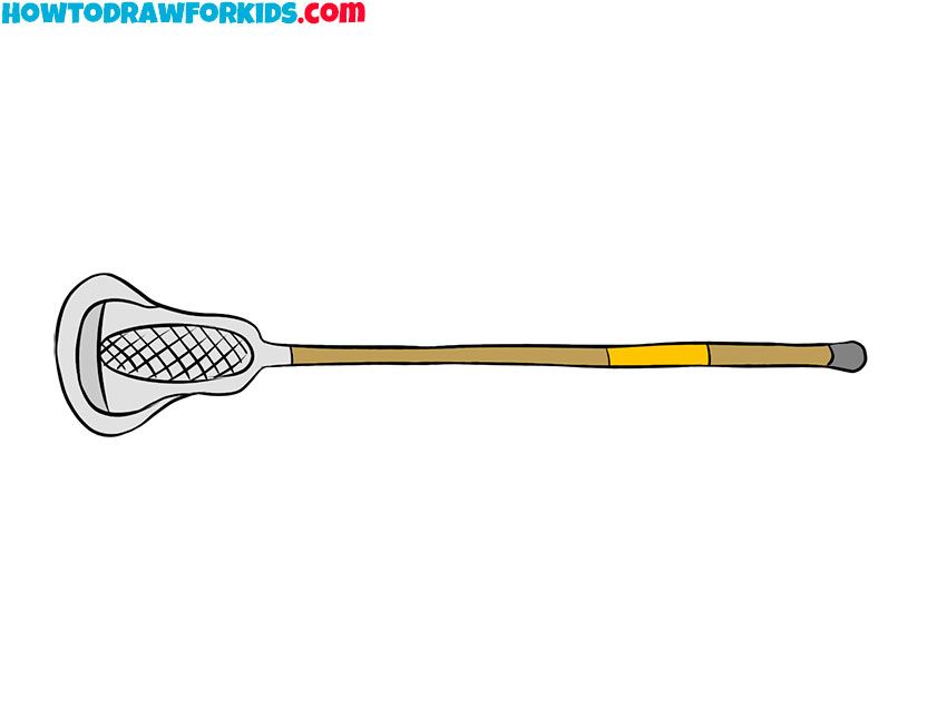 Lacrosse stick drawing tutorial stick drawings lacrosse sticks lacrosse