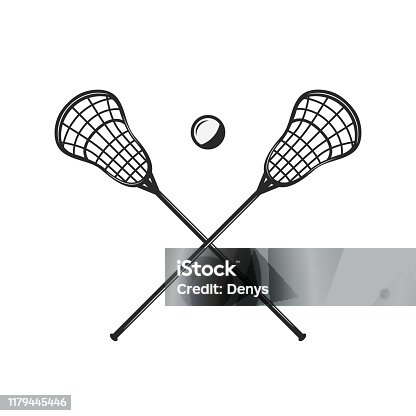 Lacrosse ball stock illustrations royalty