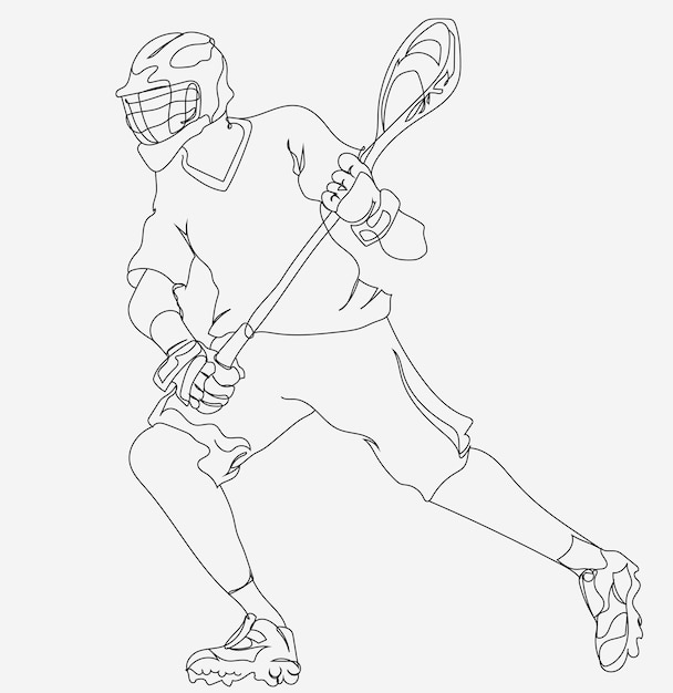 Page lacrosse vectors illustrations for free download