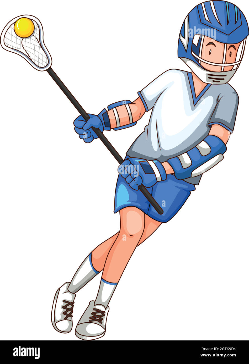 Lacrosse stick stock vector images