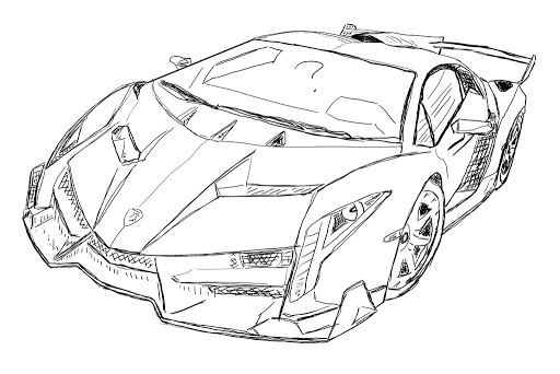Coloring pages lamborghini coloring pages for aults