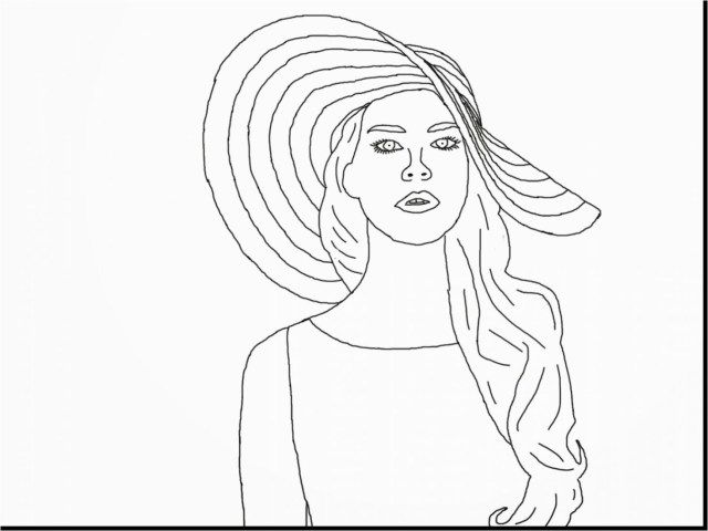 Beautiful image of celebrity coloring pages