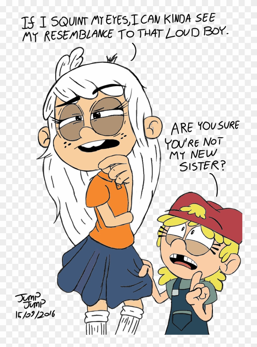 Liberty loud and lana colored by sbccanimation on deviantart