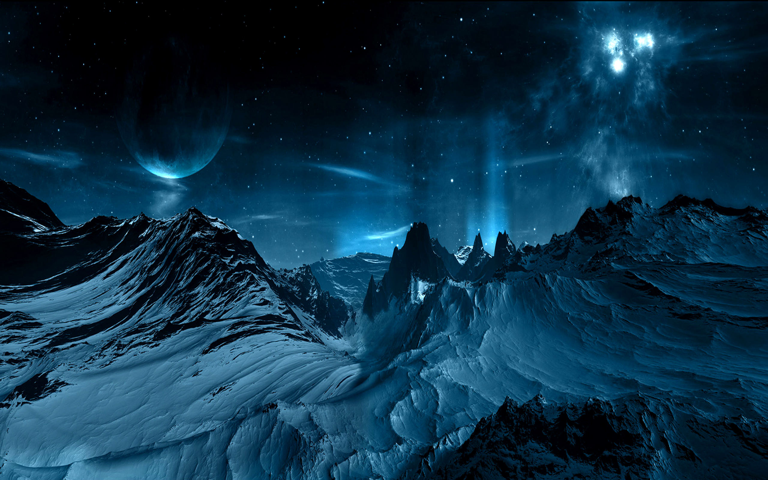 Sci fi landscape hd papers and backgrounds