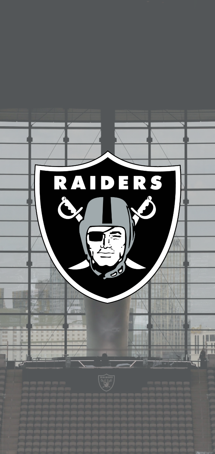 I made yall a phone wallpaper in case you want to use it im not a raiders fan but i made one for every nfl team rraiders