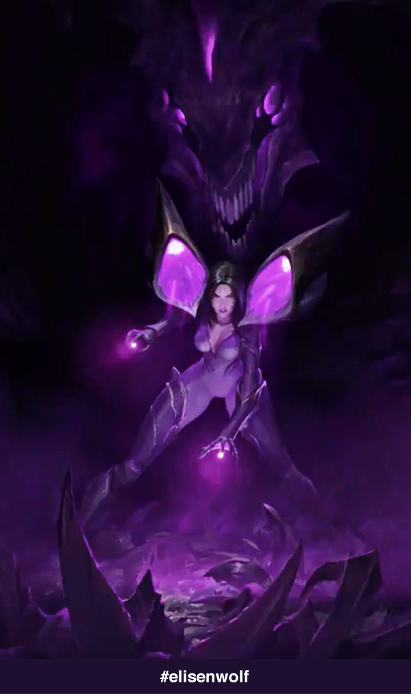 Any kaisa lovers xd evelynn league of legends anime wallpapers de lol