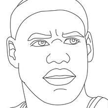 Lebron james coloring pages