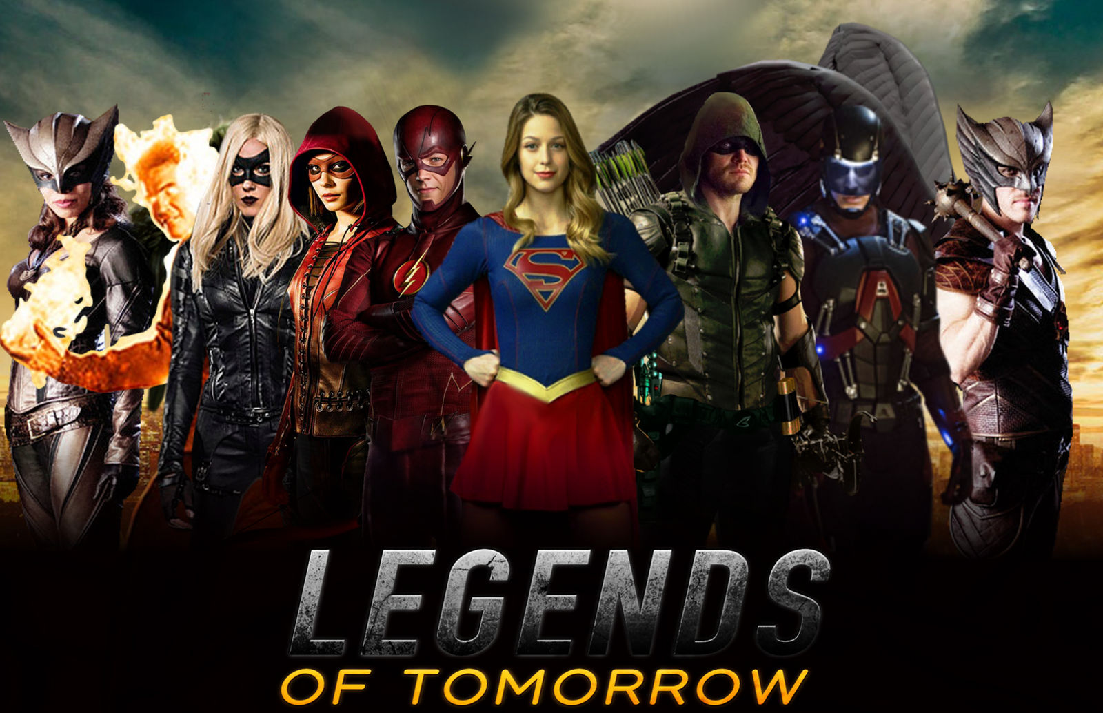 Dc legends of tomorrow wallpaper by arkhamnatic on