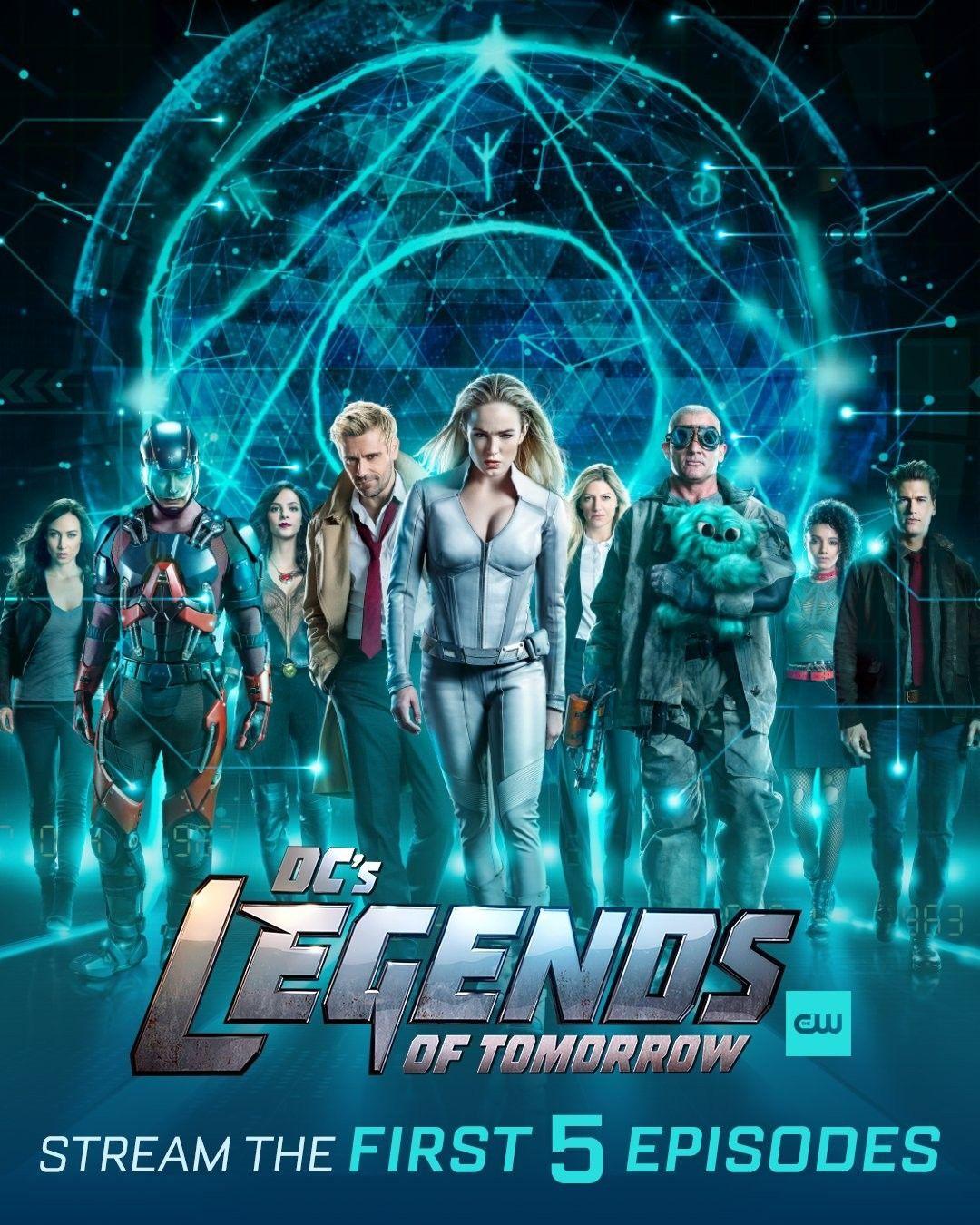 Dcs legends of tomorrow characters poster wallpapers