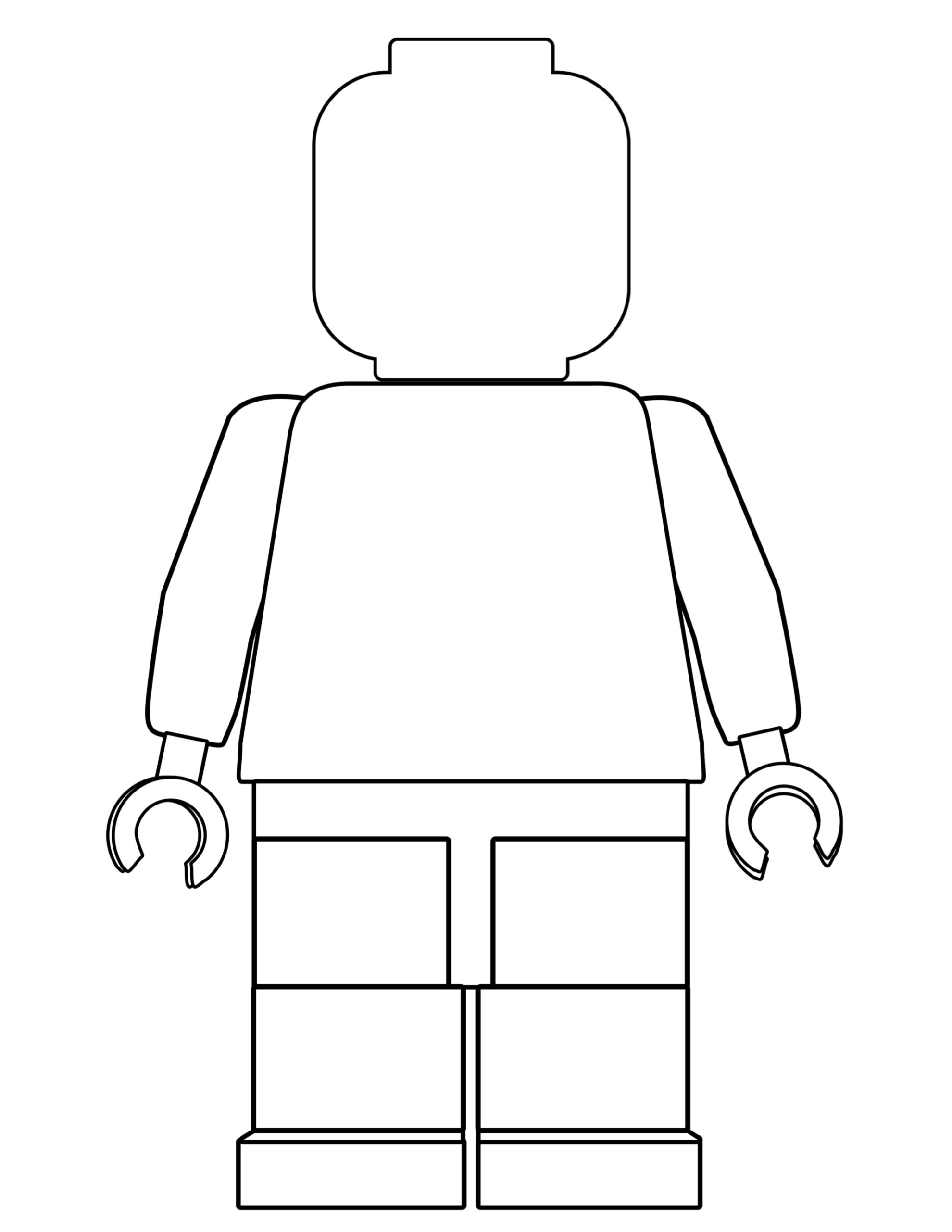 Free printable lego coloring pages