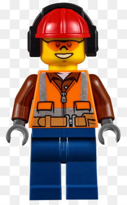 Lego construction worker png