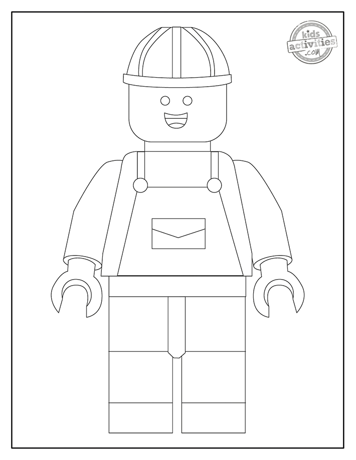 Printable lego coloring pages for kids kids activities blog