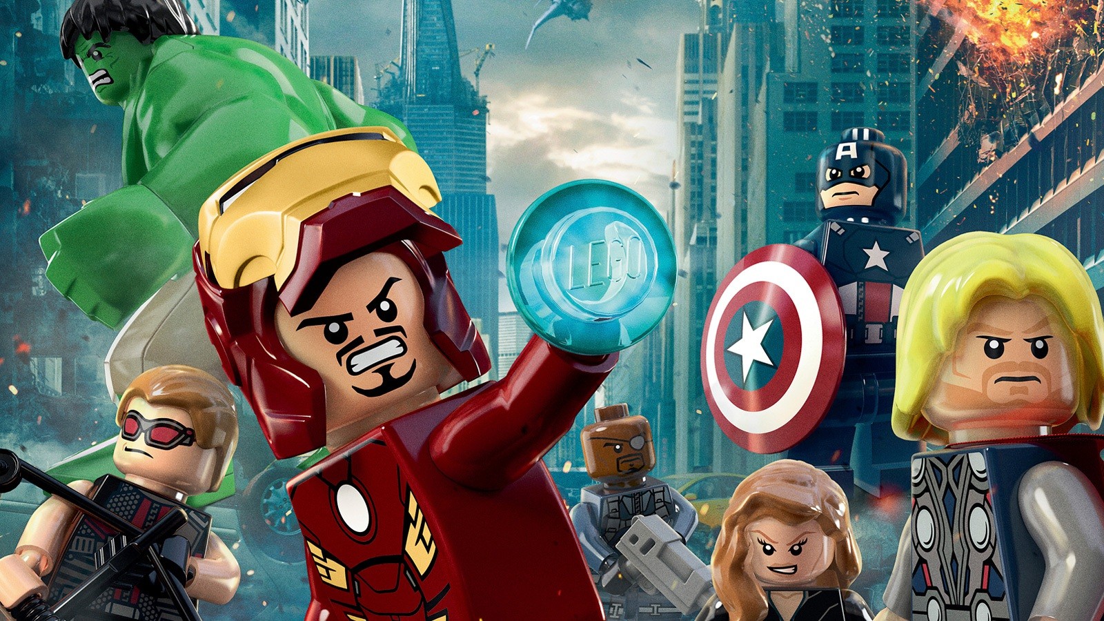 Lego avengers wallpaper desktop
