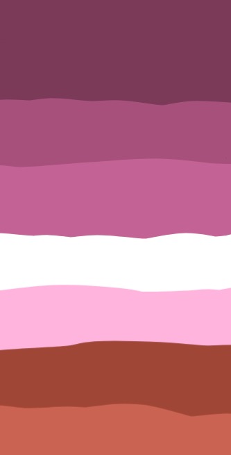 Lesbian flag phone background by shadowneko on