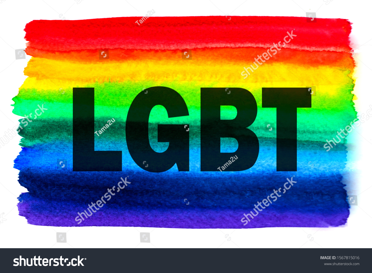 Gradient wallpaper lgbt word rainbow colorful stock photo