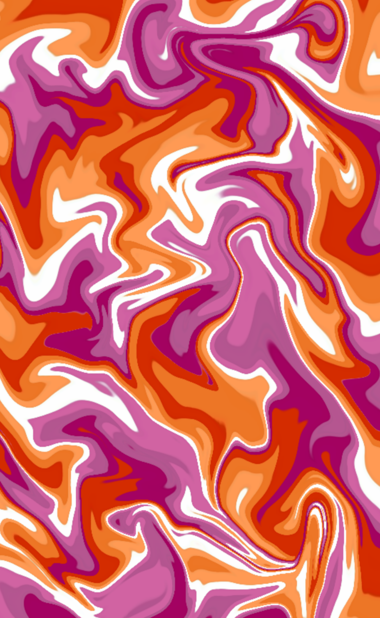 Hi heres a swirly wallpaper made with all the colors of the lesbian flag happy pride month everyone rlesbianactually
